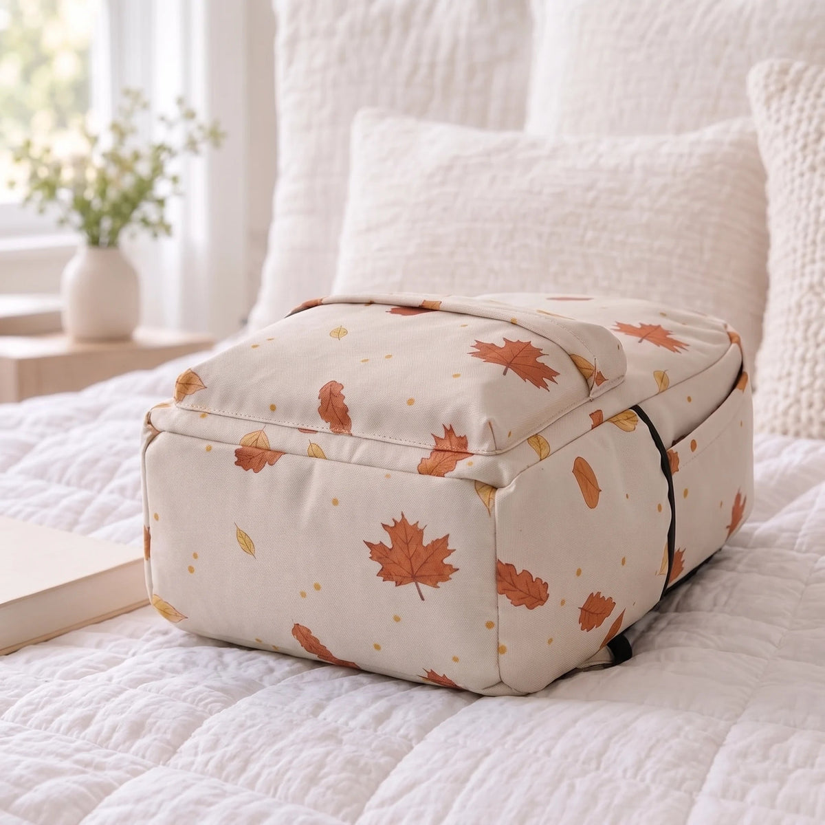 Autumn Breeze Allover Printed Backpack - BREACHIT