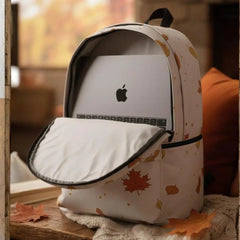 Autumn Breeze Allover Printed Backpack - BREACHIT