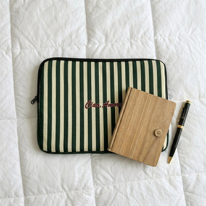 Bella Stripe Premium Laptop Sleeve - BREACHIT