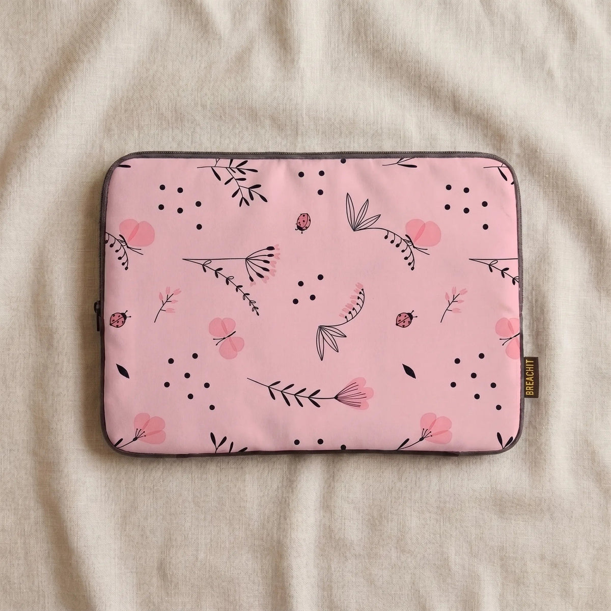 Bloom & Speckle Laptop Sleeve - BREACHIT