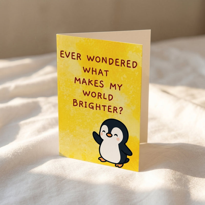 Brighter World - Mirror Greeting Card - BREACHIT