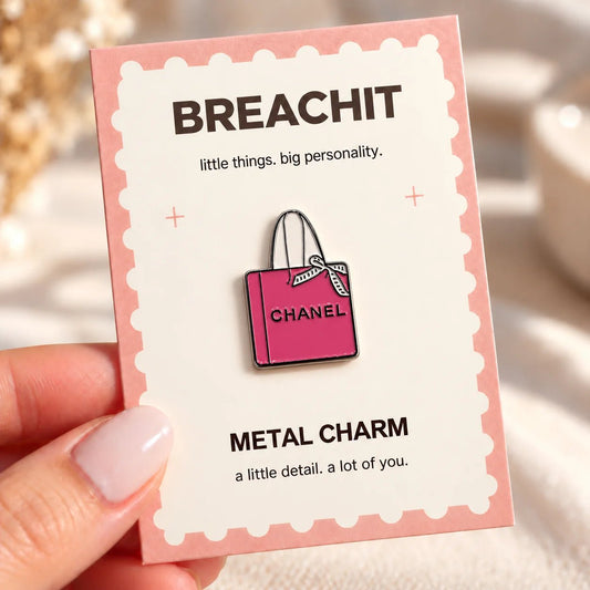 Chanel Bag - Adhesive Metal Charm - BREACHIT