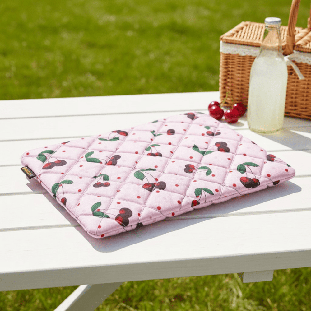 Cherry Pop Quilt Puffer Laptop Sleeve - BREACHIT