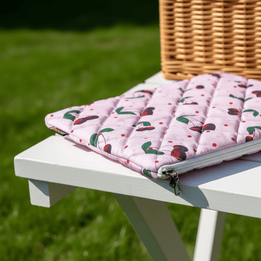 Cherry Pop Quilt Puffer Laptop Sleeve - BREACHIT