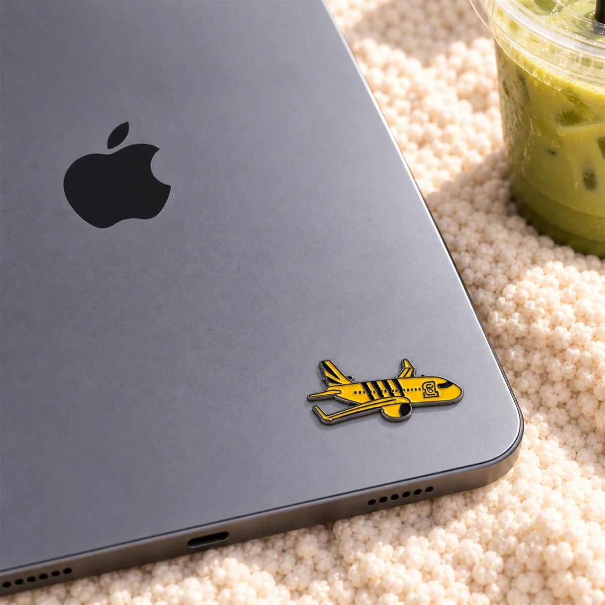 Cleared for Takeoff - Adhesive Metal Charm - BREACHIT