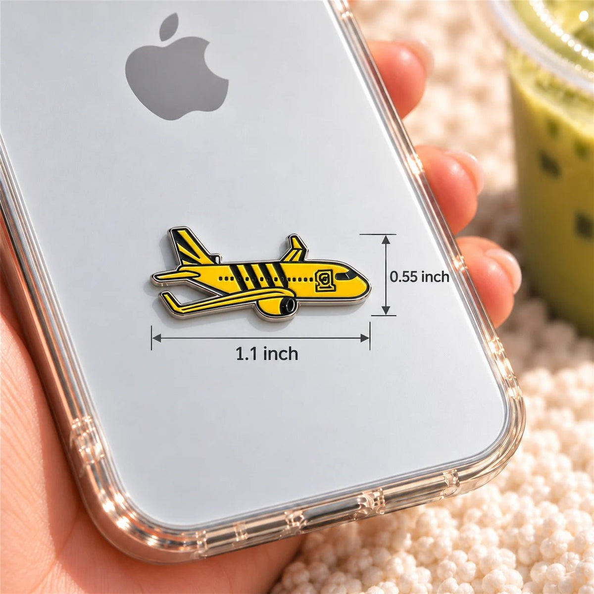 Cleared for Takeoff - Adhesive Metal Charm - BREACHIT
