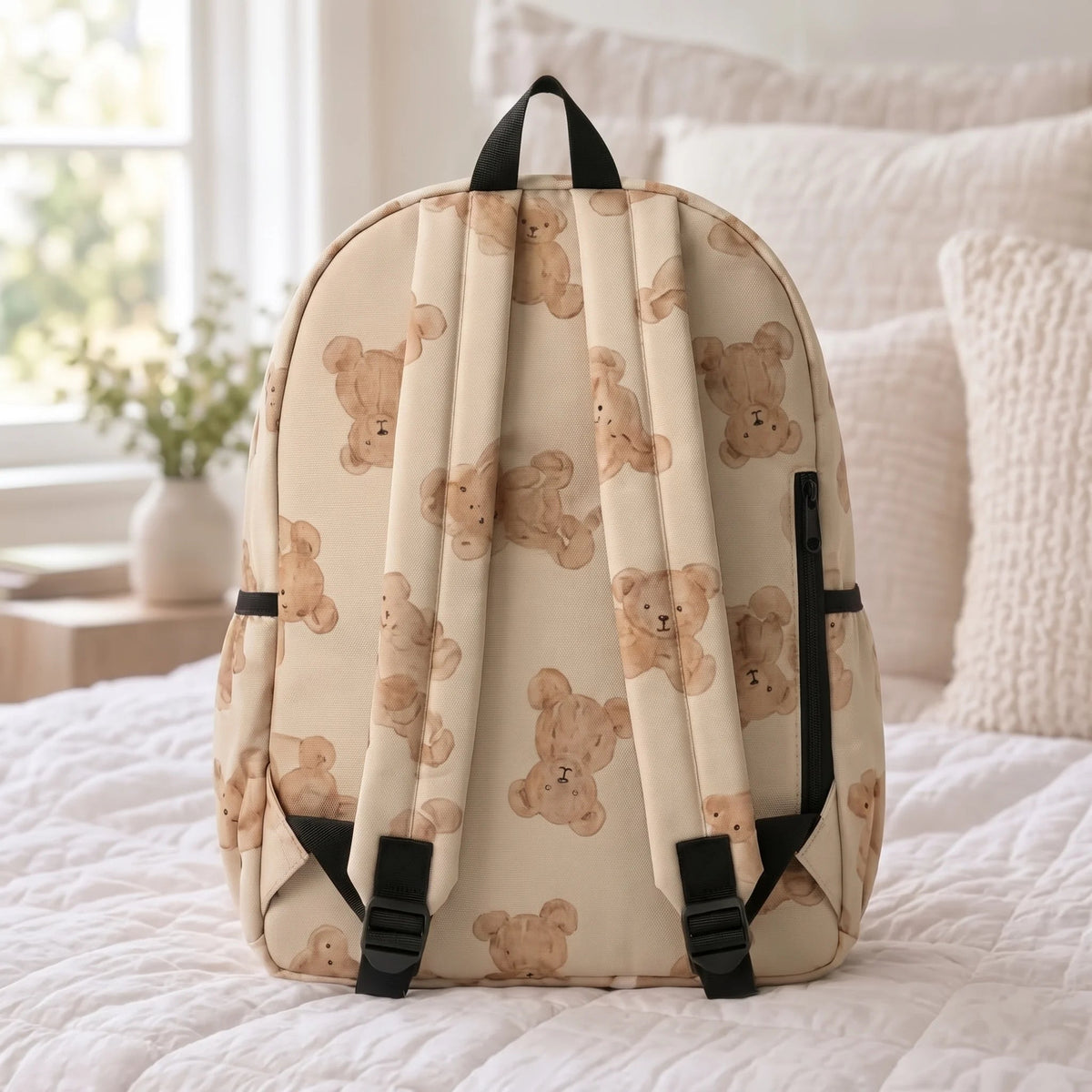 Cozy Cub Allover Printed Backpack - BREACHIT