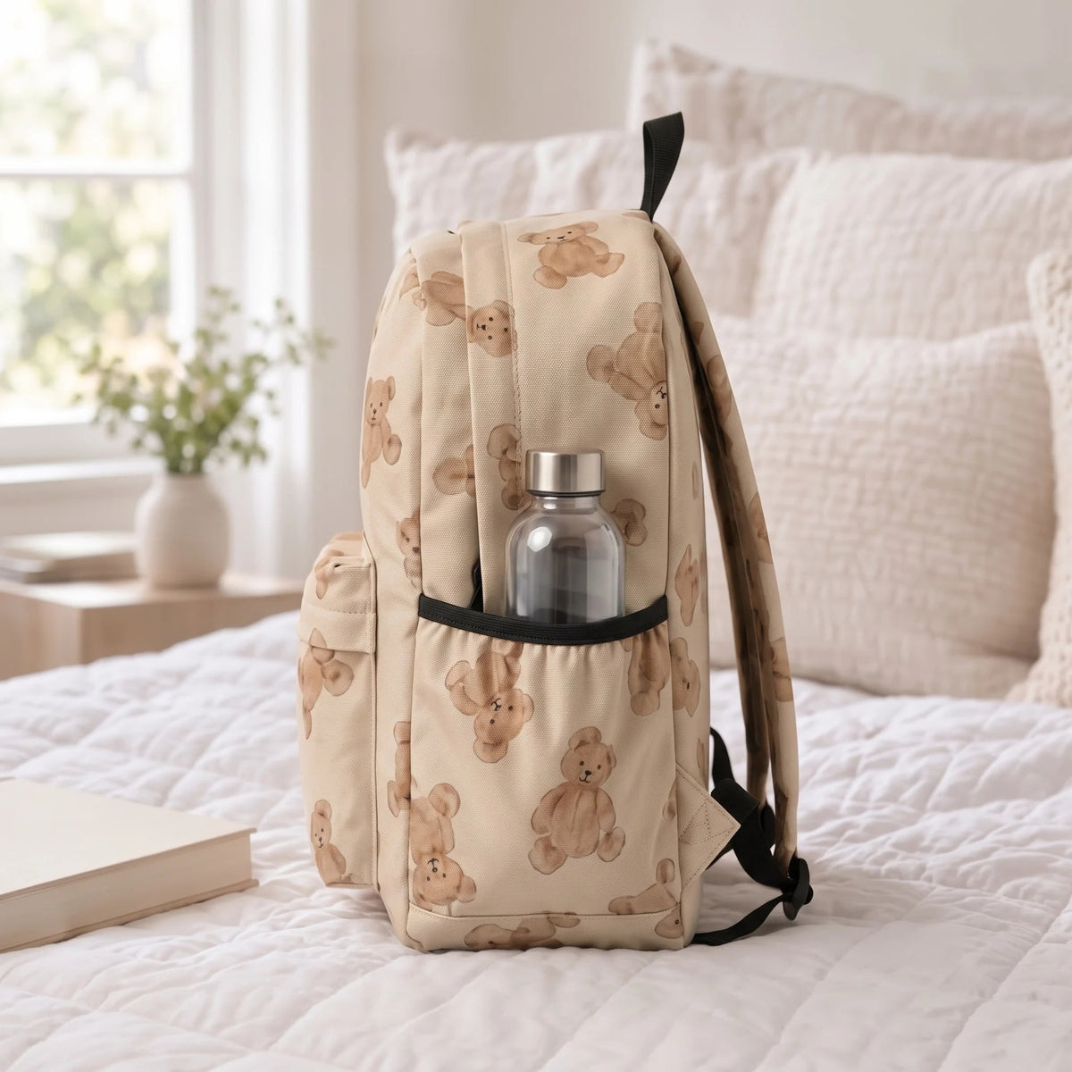 Cozy Cub Allover Printed Backpack - BREACHIT