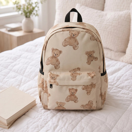 Cozy Cub Allover Printed Backpack - BREACHIT