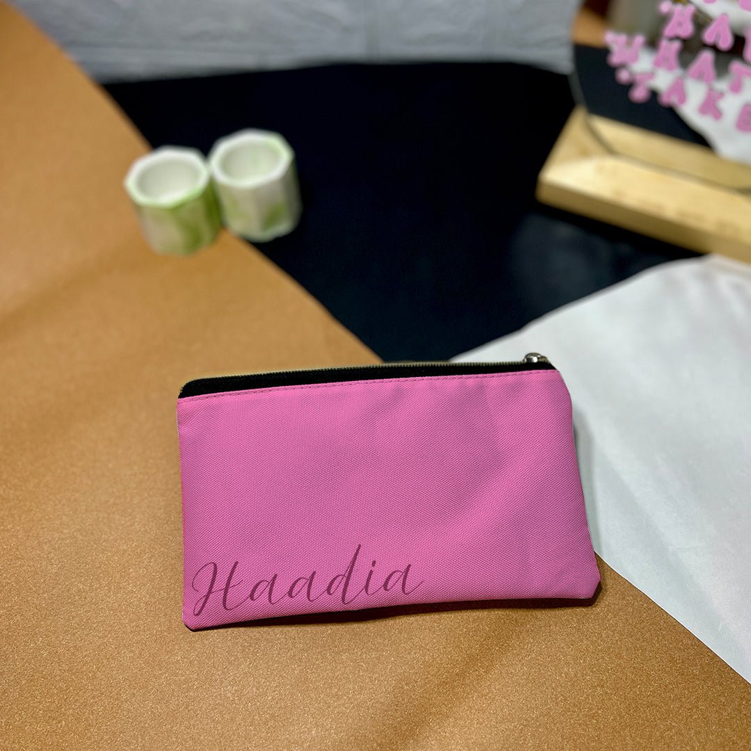 CP060 - Solid Name Customized Pouch - BREACHIT