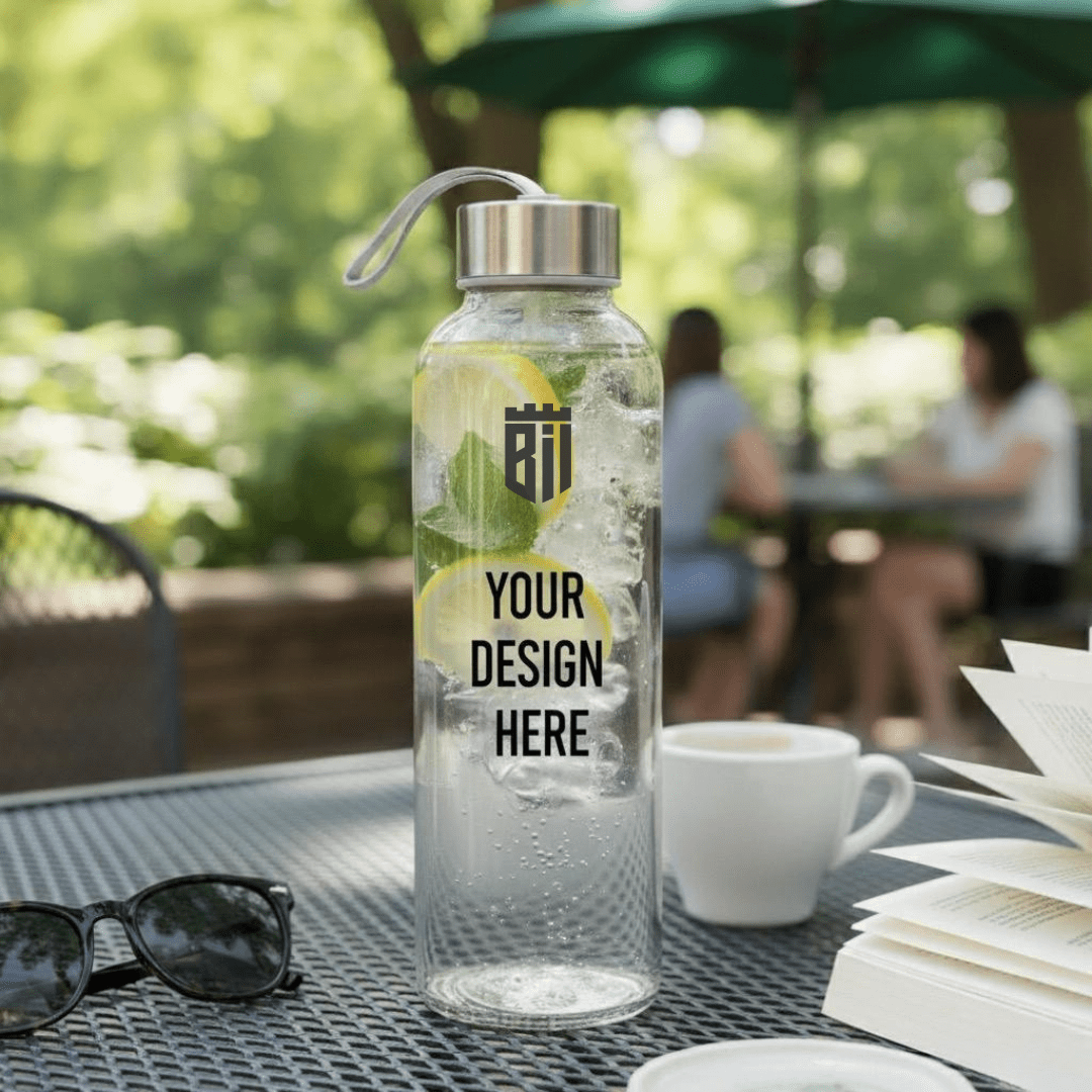 Create Your Own - Customized Glass water bottle - BREACHIT