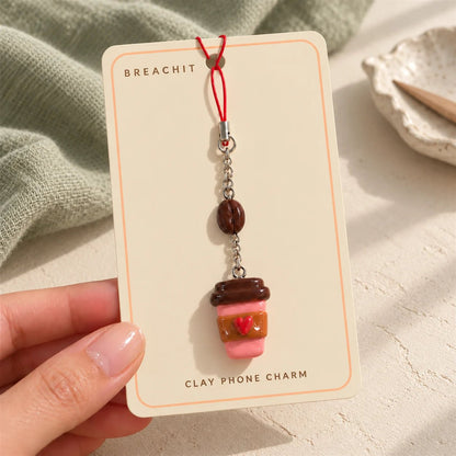 Daily Dose - Handmade Clay Phone Charm - BREACHIT