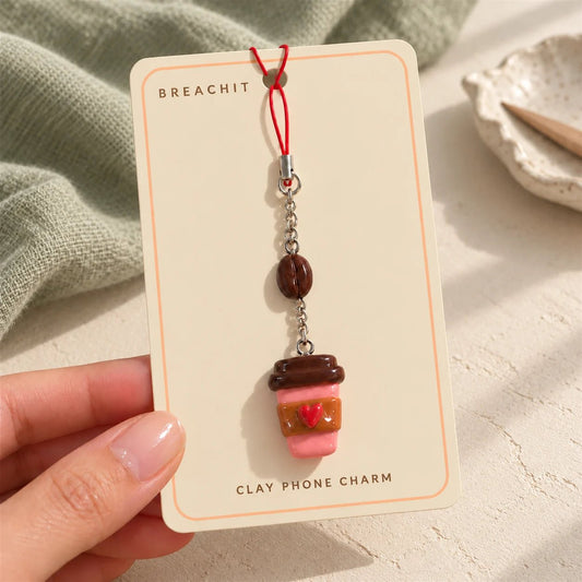 Daily Dose - Handmade Clay Phone Charm - BREACHIT