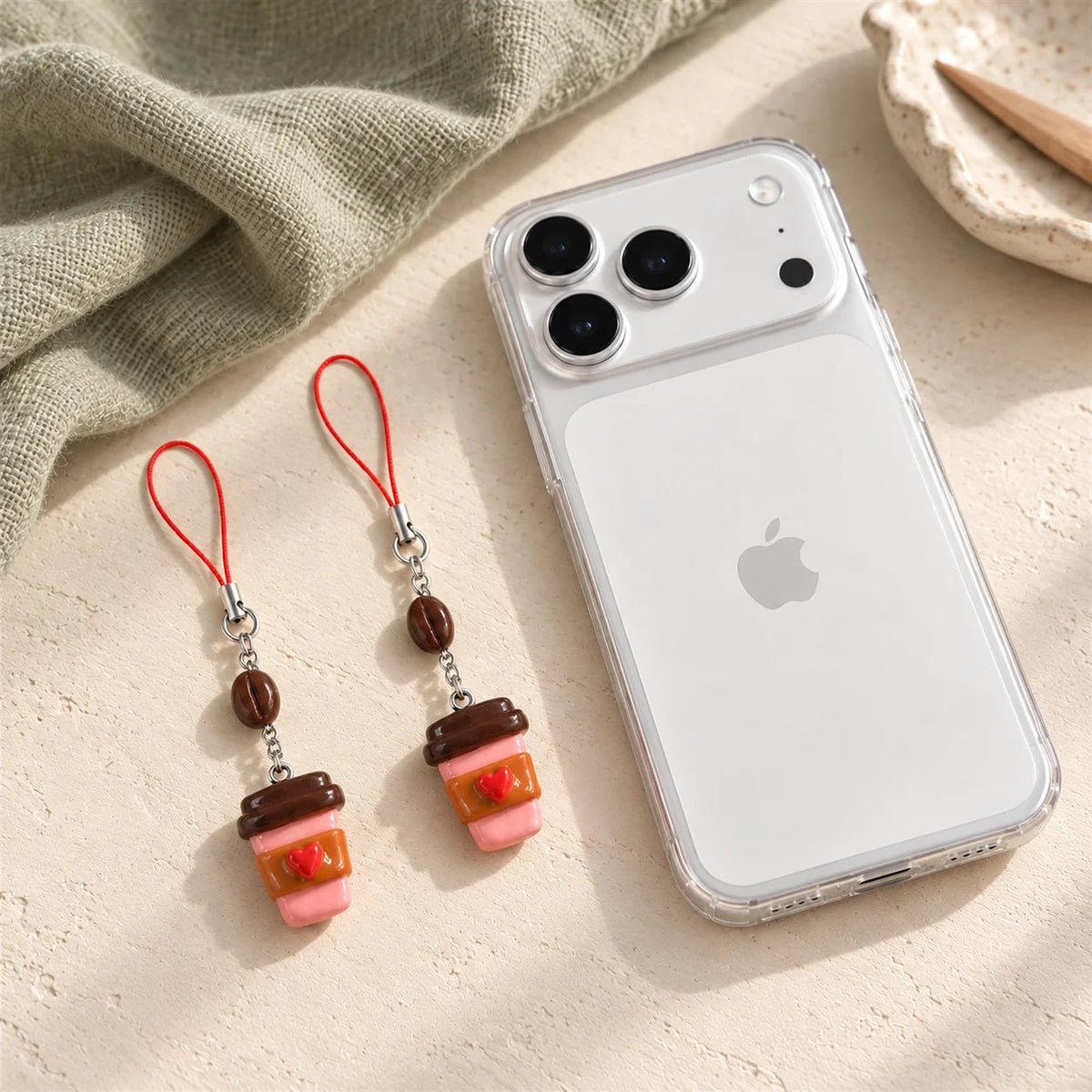 Daily Dose - Handmade Clay Phone Charm - BREACHIT