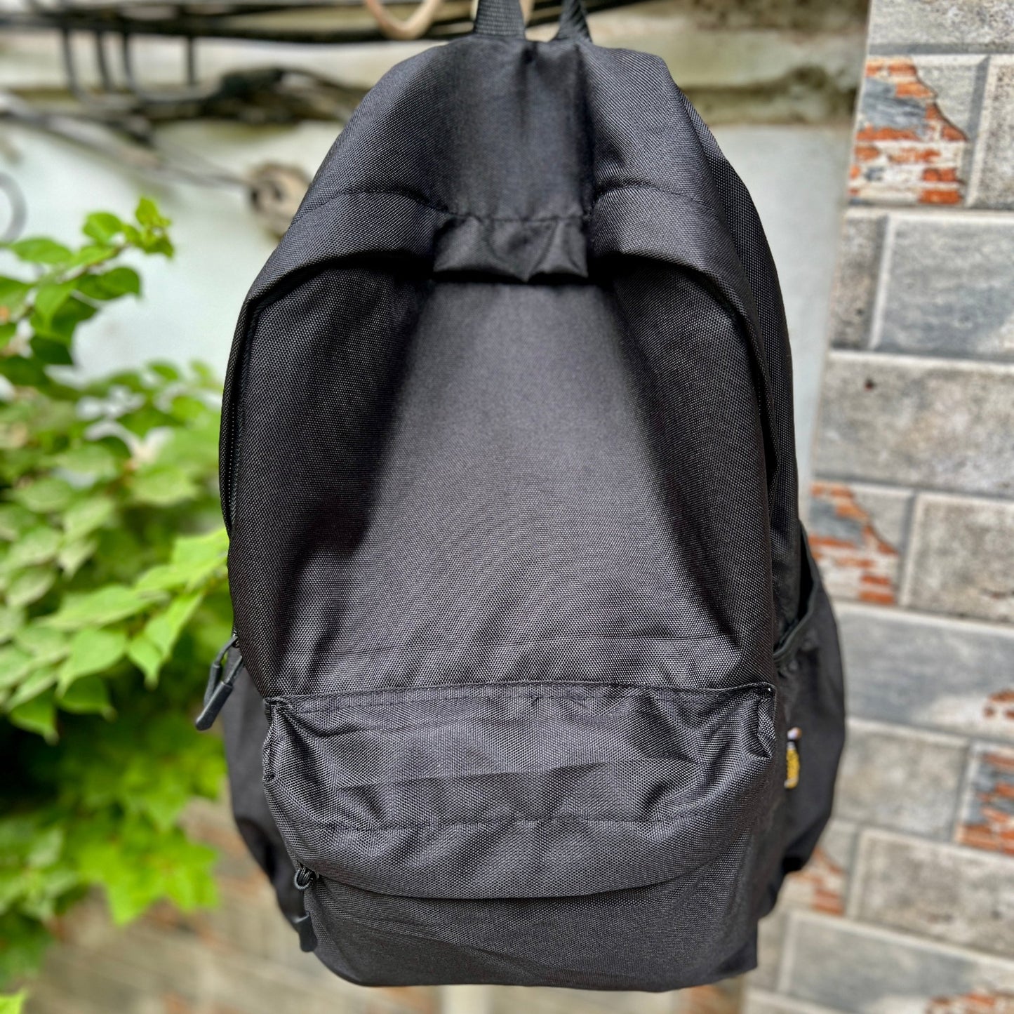 DB067 Black Allover Printed Backpack - BREACHIT