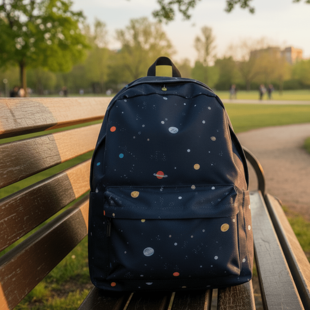 DB104 Galaxy Allover Printed Backpack - BREACHIT