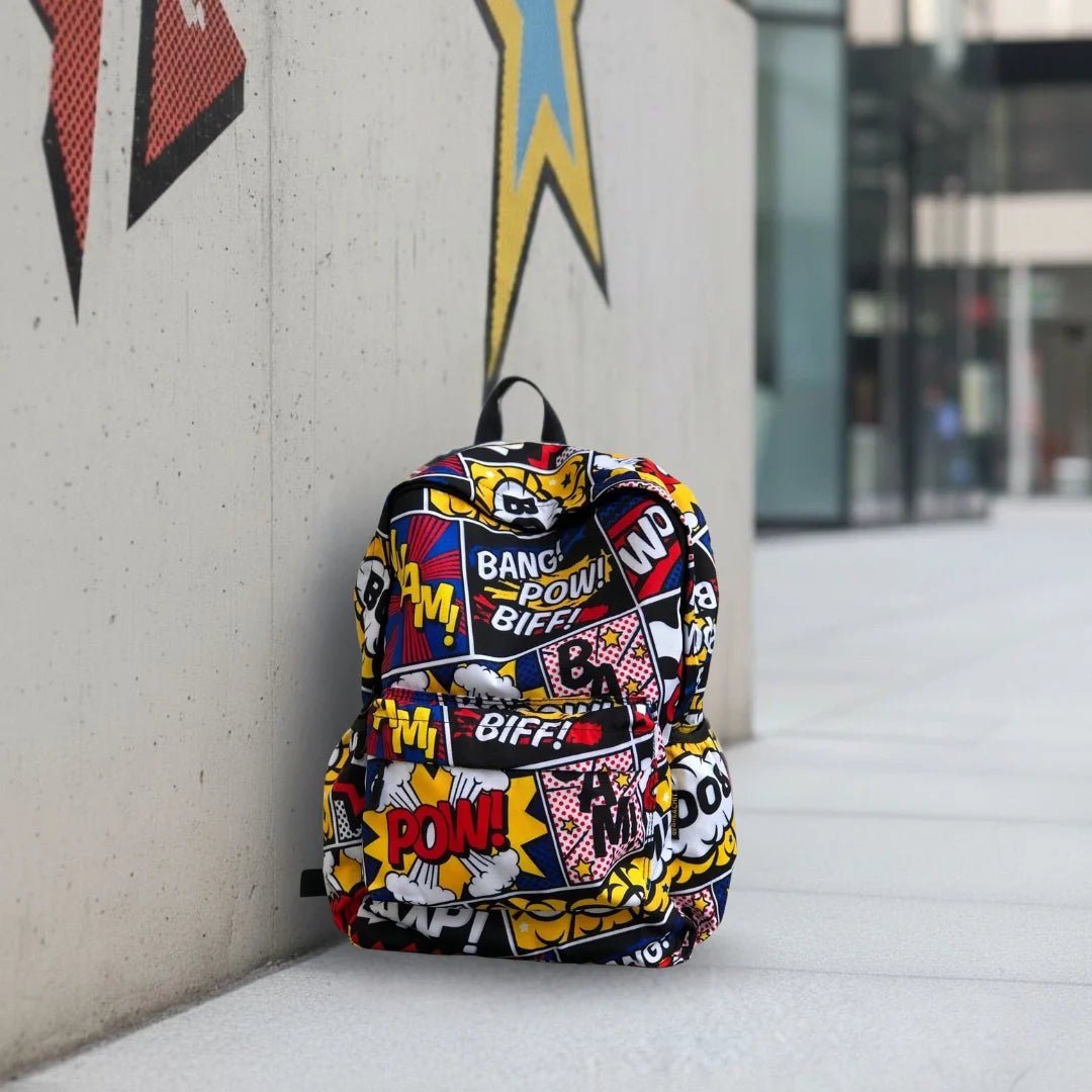DB109 Comics Allover Printed Backpack - BREACHIT