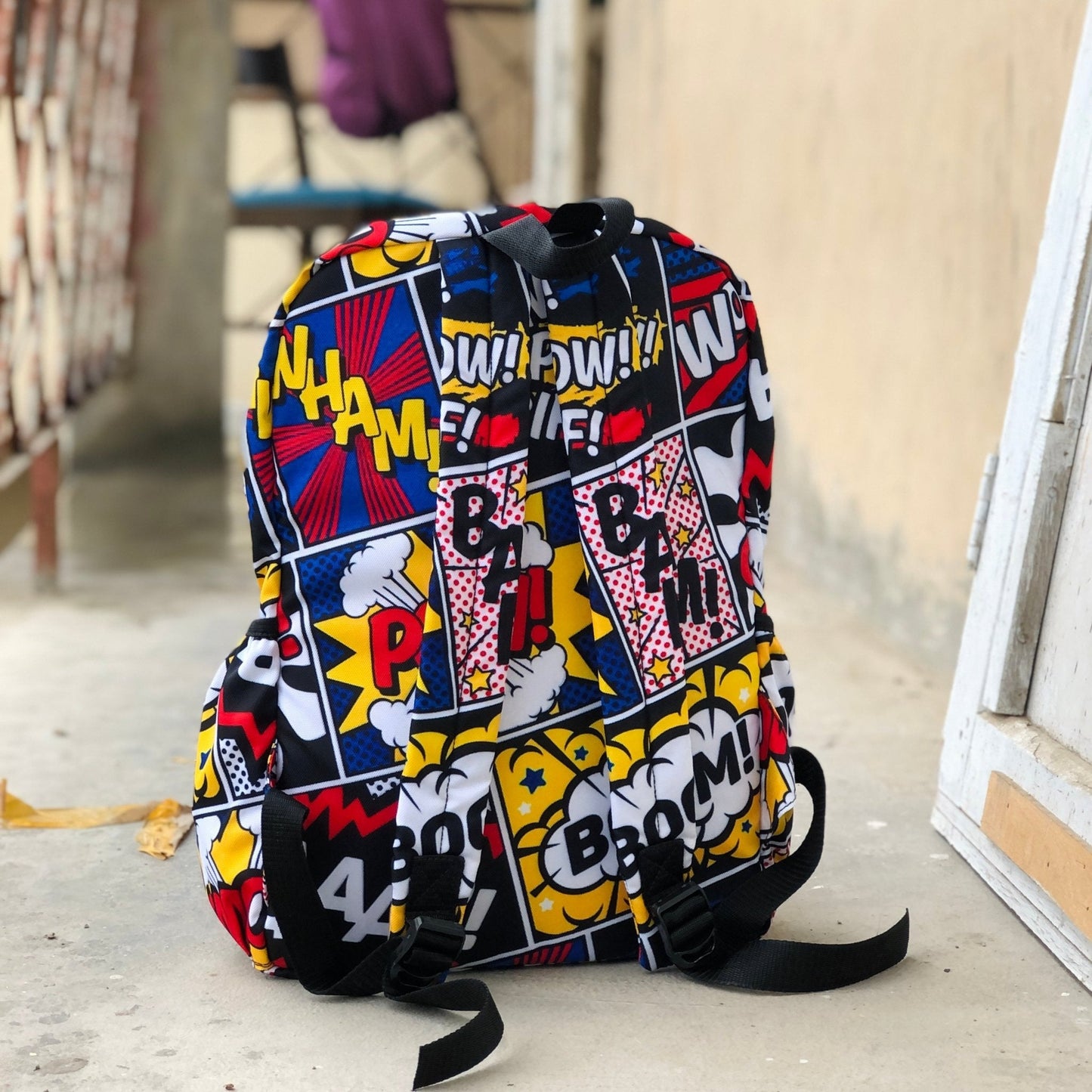 DB109 Comics Allover Printed Backpack - BREACHIT