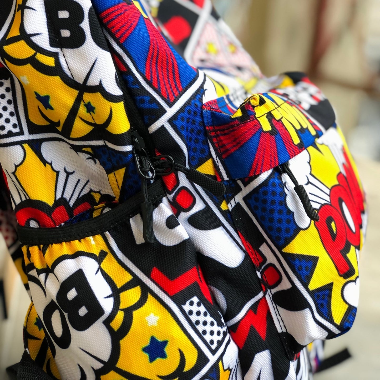 DB109 Comics Allover Printed Backpack - BREACHIT