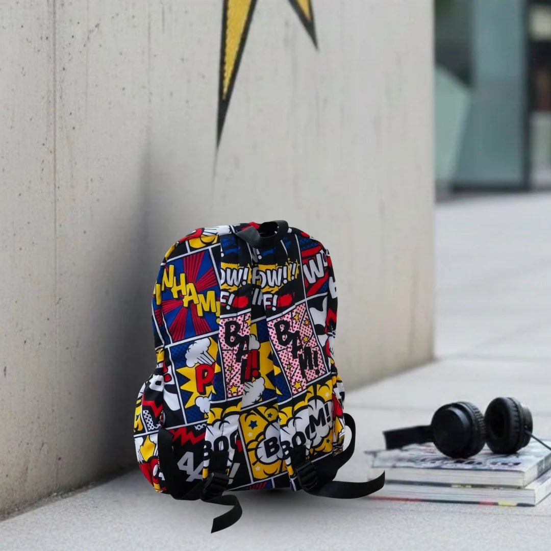 DB109 Comics Allover Printed Backpack - BREACHIT