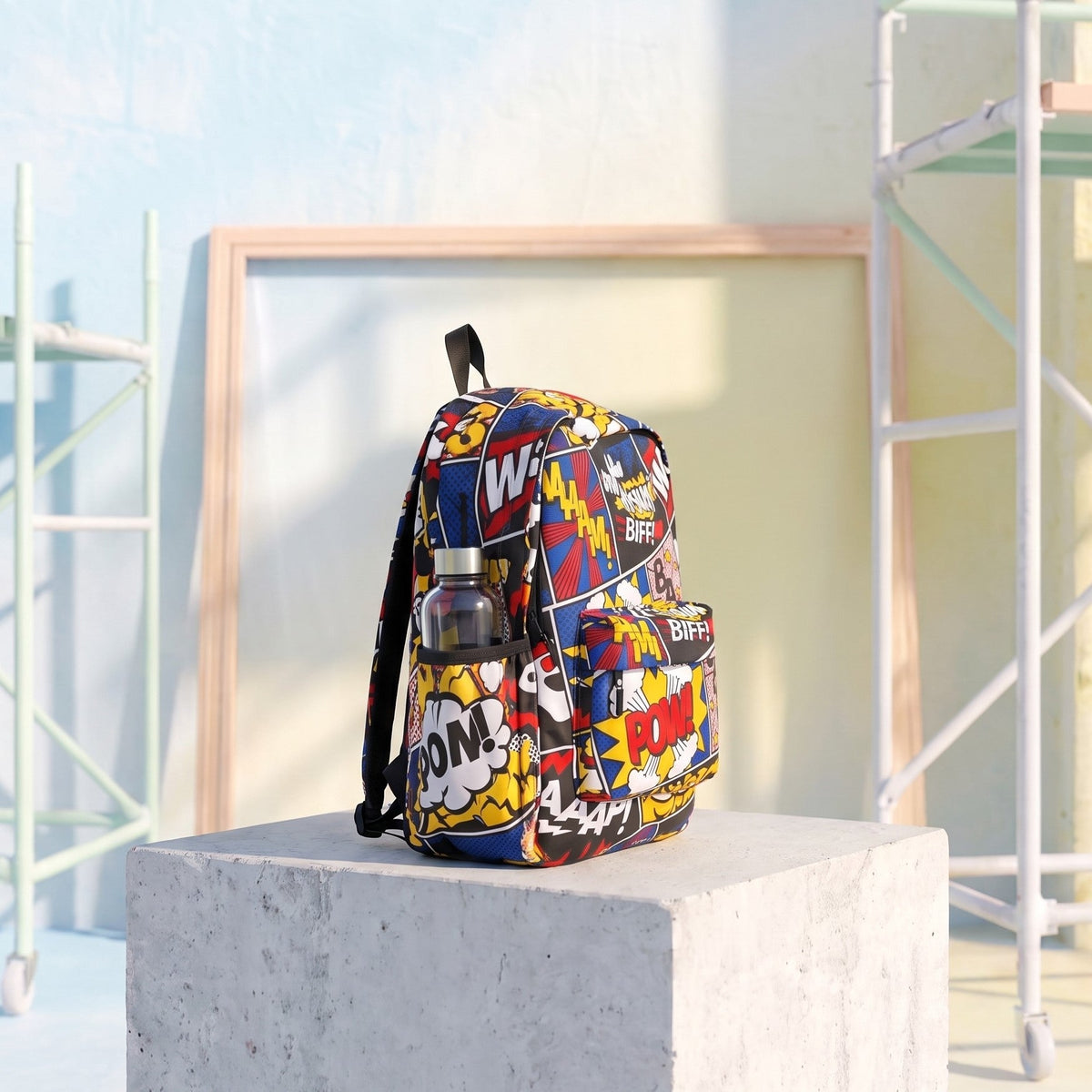 DB109 Comics Allover Printed Backpack - BREACHIT