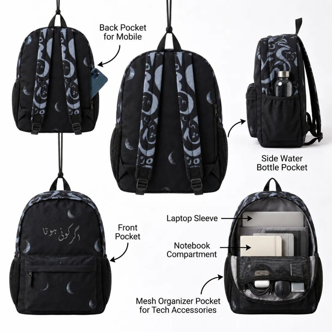 DB110 Aghr-koi-hota Allover Backpack - BREACHIT