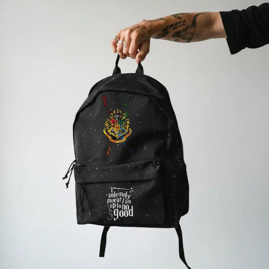 DB111 Harry Potter Allover Printed Backpack - BREACHIT