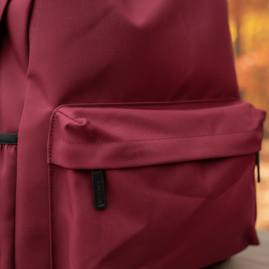 DB121 Maroon Allover Printed Backpack - BREACHIT
