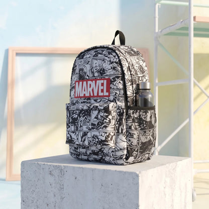 DB122 Marvel Allover Printed Backpack - BREACHIT