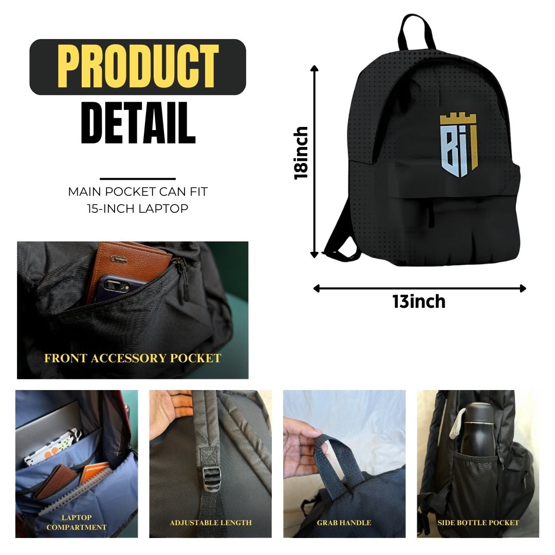 DB123 Electro Allover Backpack - BREACHIT