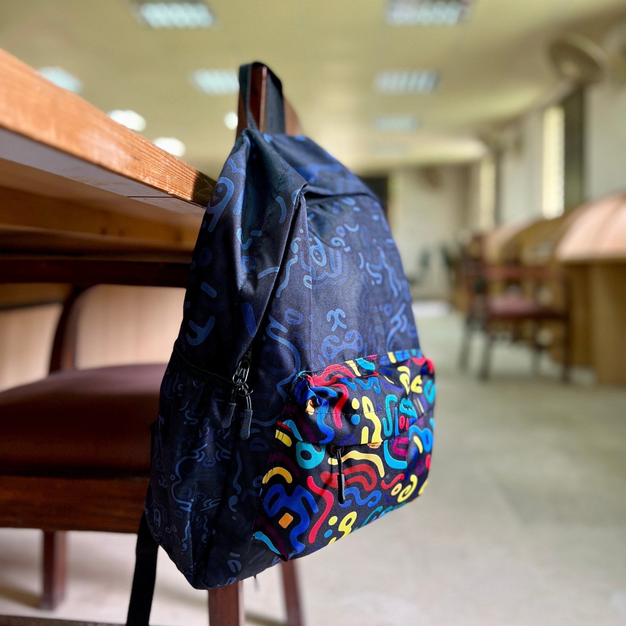 Printed Backpack BREACHIT - Customized Allover Printed Backpack | Make Your Own