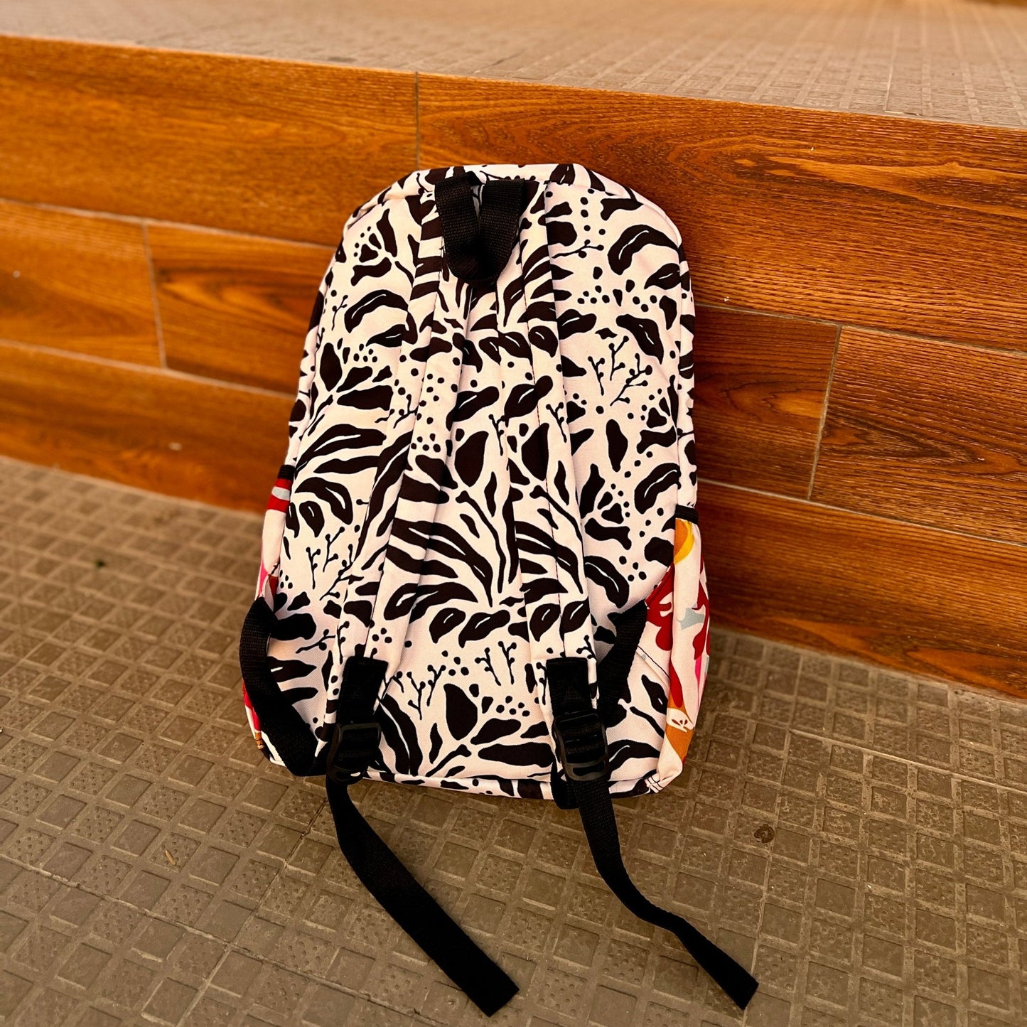 DB125 Zebra Mix Allover Backpack - BREACHIT