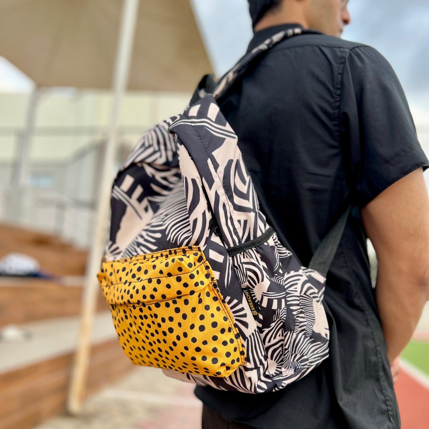 DB129 Leopard Allover Printed Backpack - BREACHIT