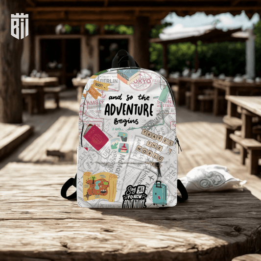 DB137 Roam Squad Allover Printed Backpack - BREACHIT