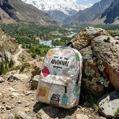 DB137 Roam Squad Allover Printed Backpack - BREACHIT