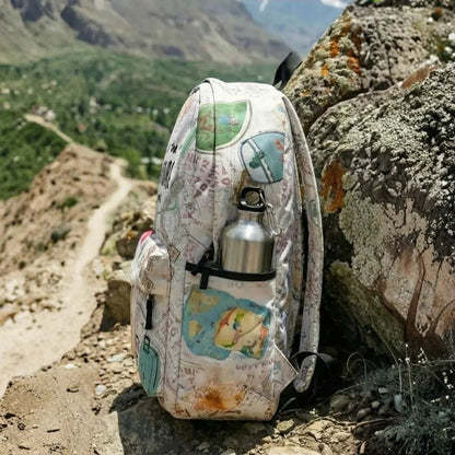 DB137 Roam Squad Allover Printed Backpack - BREACHIT