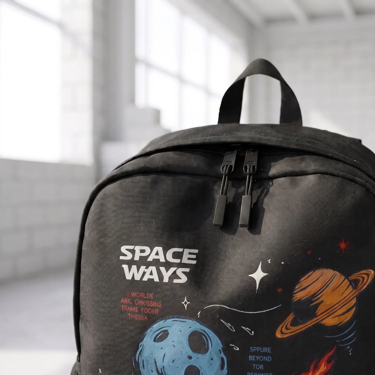 DB138 Cosmic Circuit Allover Printed Backpack - BREACHIT