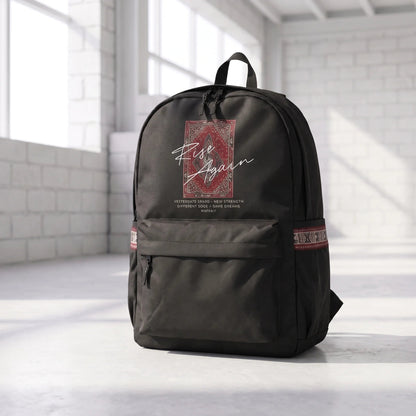 DB139 Urban Voice Allover Printed Backpack - BREACHIT