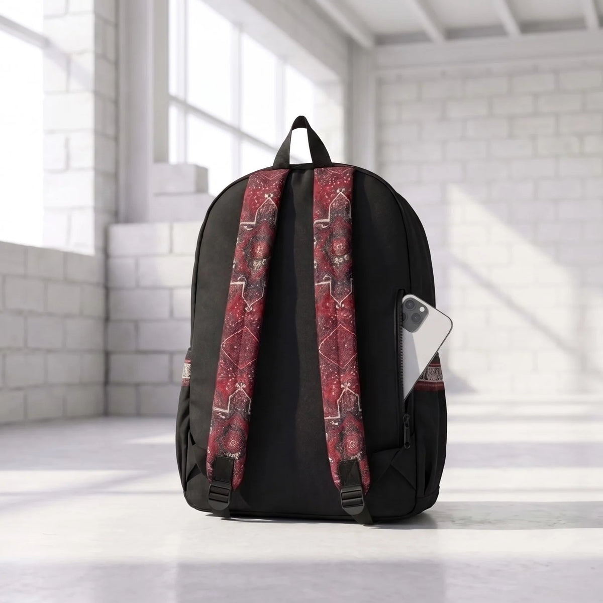 DB139 Urban Voice Allover Printed Backpack - BREACHIT