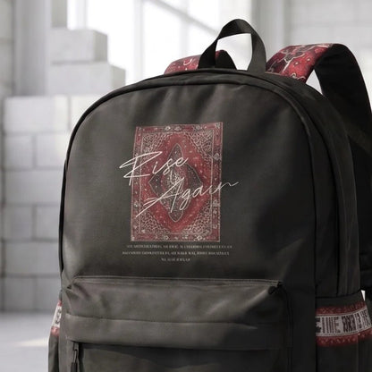 DB139 Urban Voice Allover Printed Backpack - BREACHIT