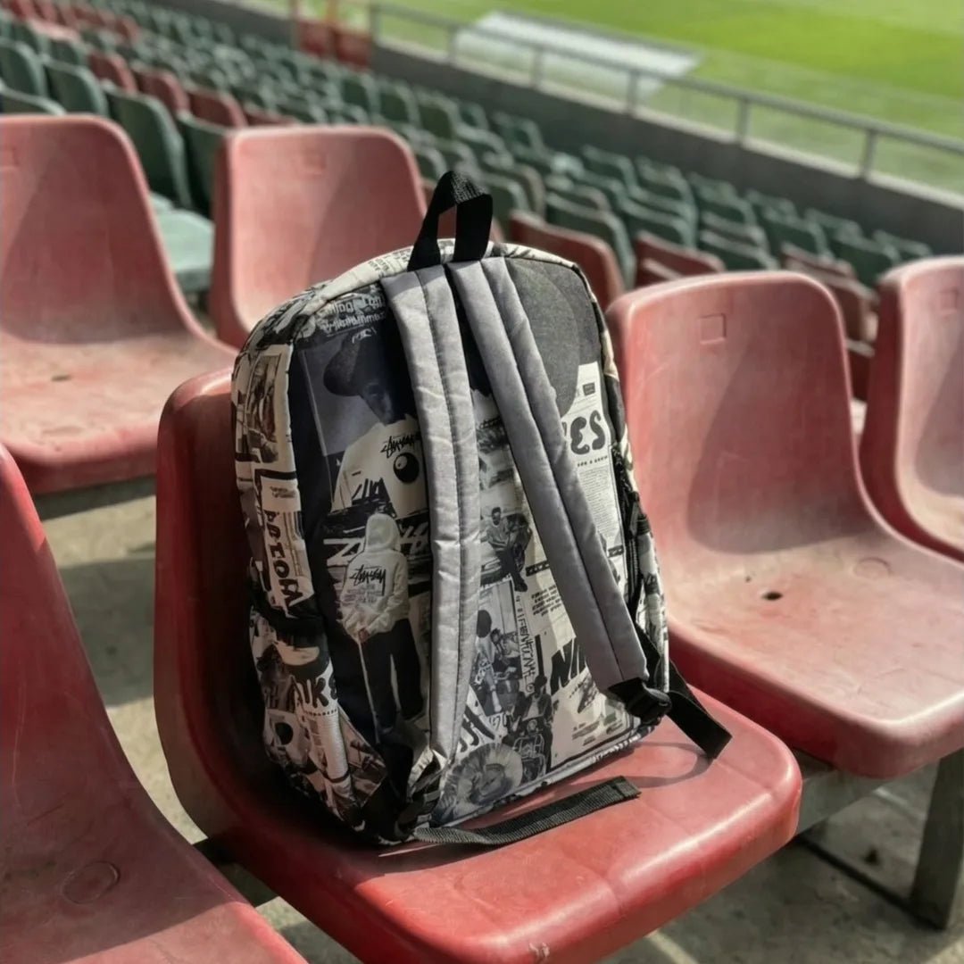 DB142 Urban Hype Allover Printed Backpack - BREACHIT