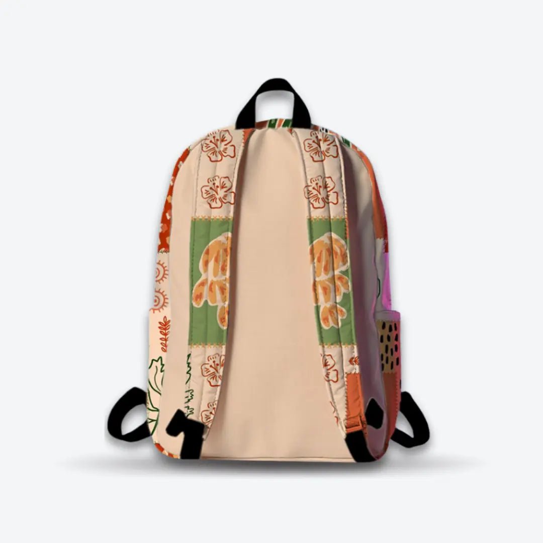 DB151 Tropic Patch Allover Printed Backpack - BREACHIT