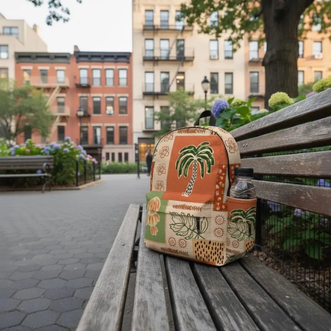 DB151 Tropic Patch Allover Printed Backpack - BREACHIT