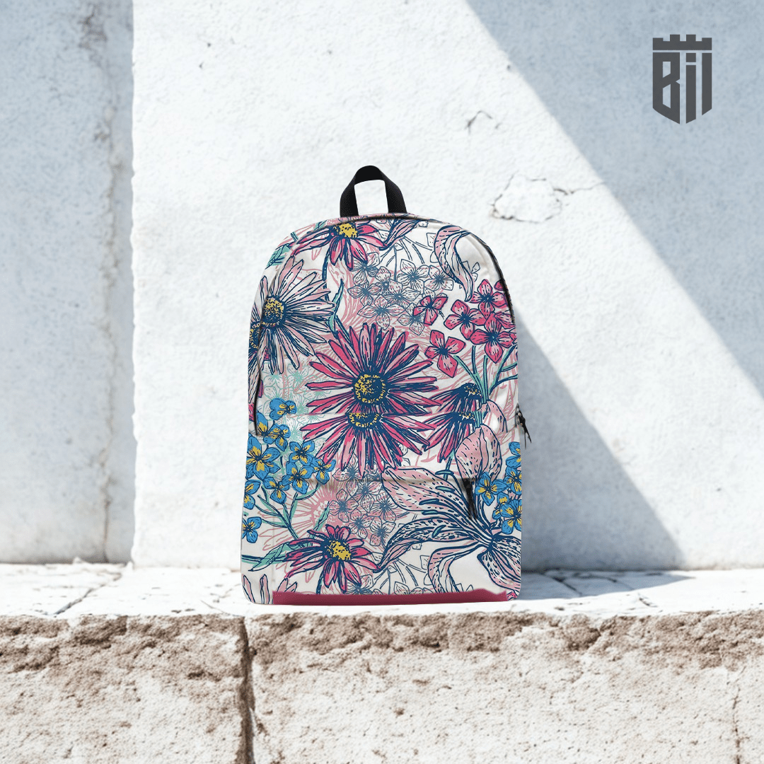 Printed Backpack BREACHIT - Customized Allover Printed Backpack | Make Your Own