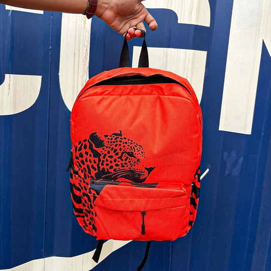 DB153 Savannah Streak Allover Printed Backpack - BREACHIT