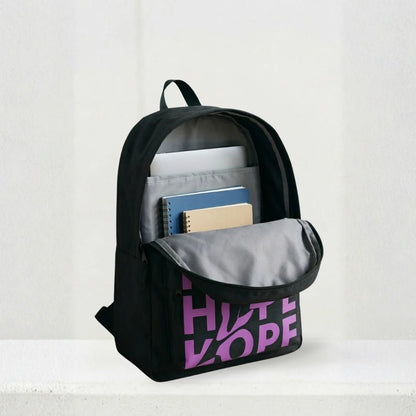 DB154 Street Hope Allover Printed Backpack - BREACHIT