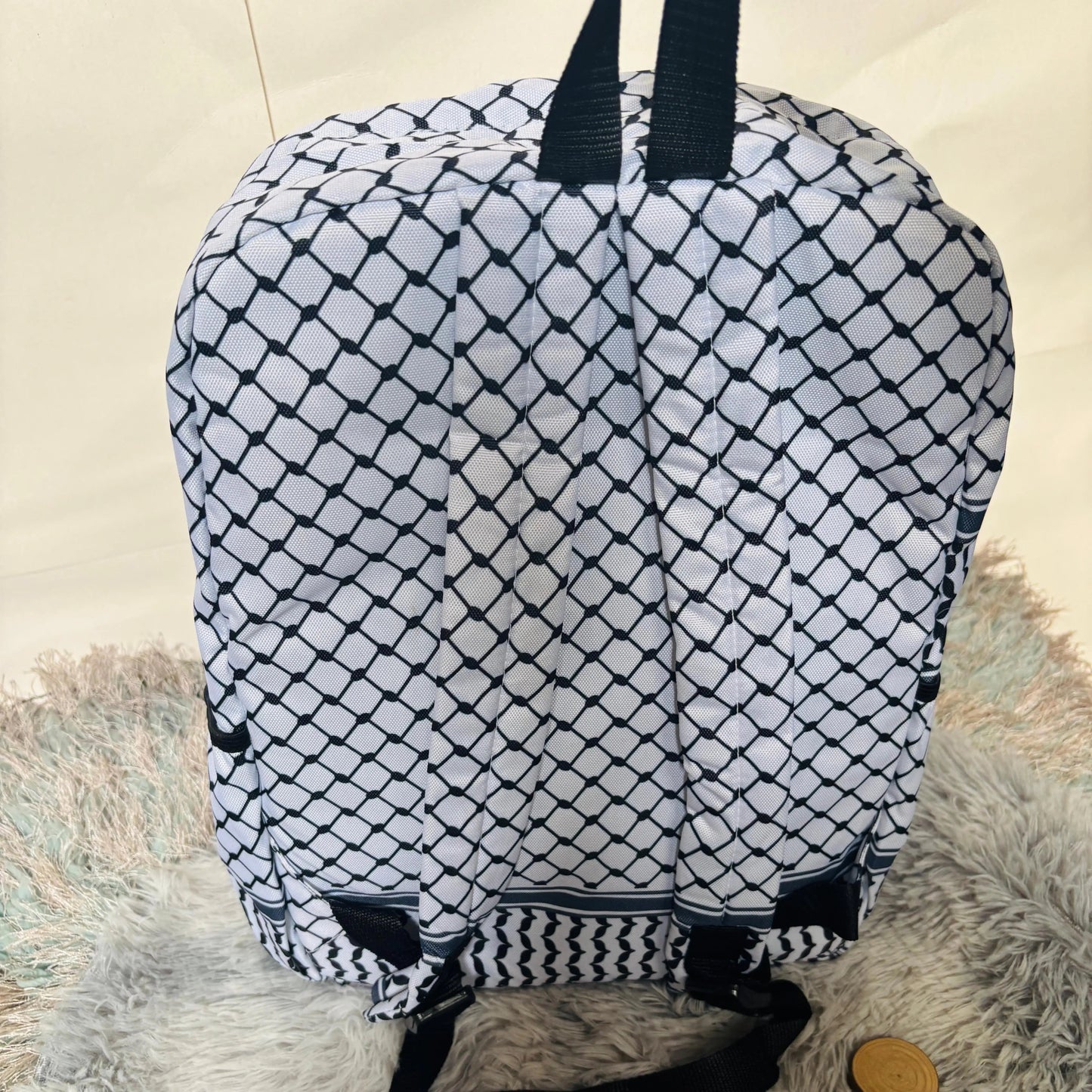 DB158 Freedom Weave Allover Printed Backpack - BREACHIT