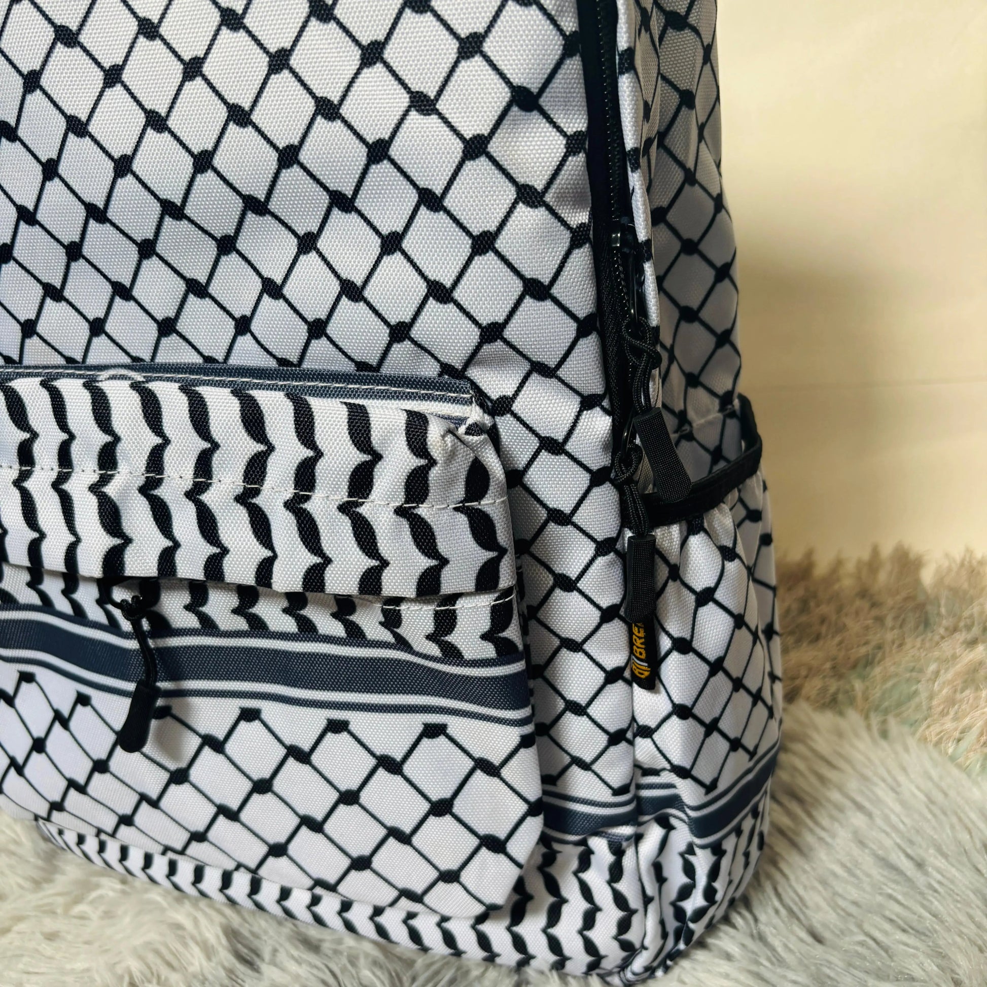 DB158 Freedom Weave Allover Printed Backpack - BREACHIT
