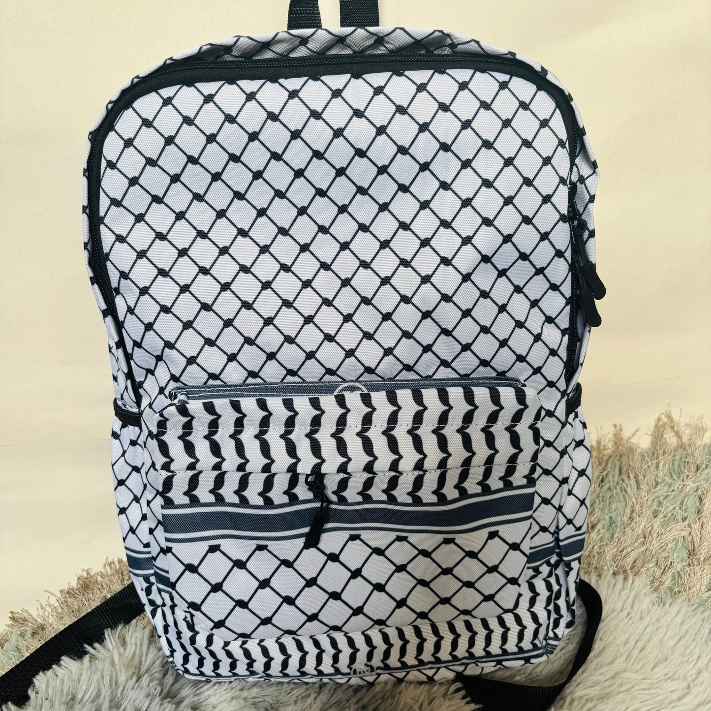 DB158 Freedom Weave Allover Printed Backpack - BREACHIT