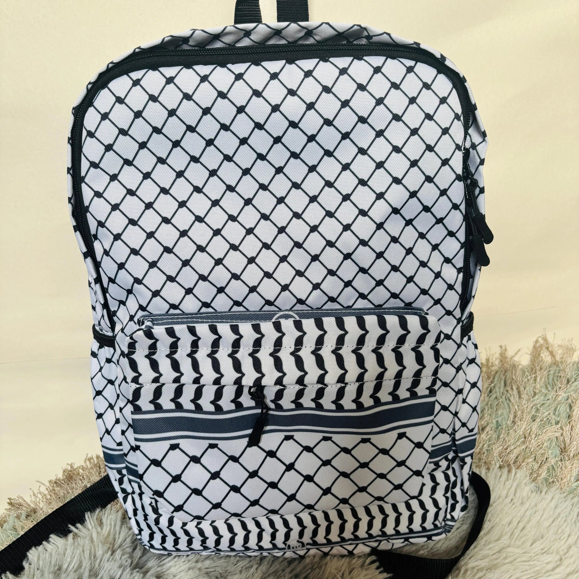 DB158 Freedom Weave Allover Printed Backpack - BREACHIT